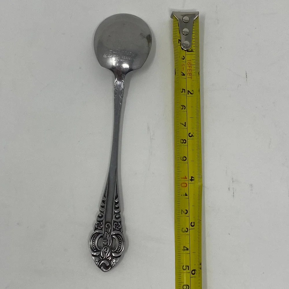 National Stainless Dynasty Sugar Spoon Silver 6